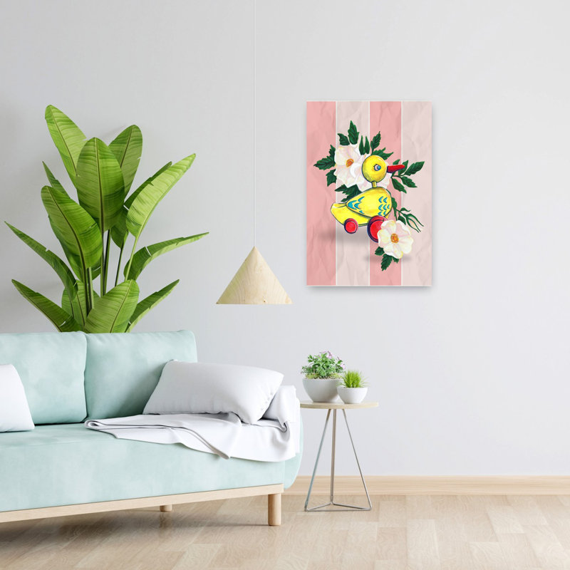 Art contemporain et rétro, H 24 po x l 16 po