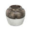 Vase rond en céramique brun Sienna-112369096