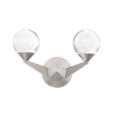 Double Bubble 2 - Light LED Armed Sconce