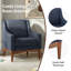 Fauteuil Arshanti avec pieds en bois massif-76353536