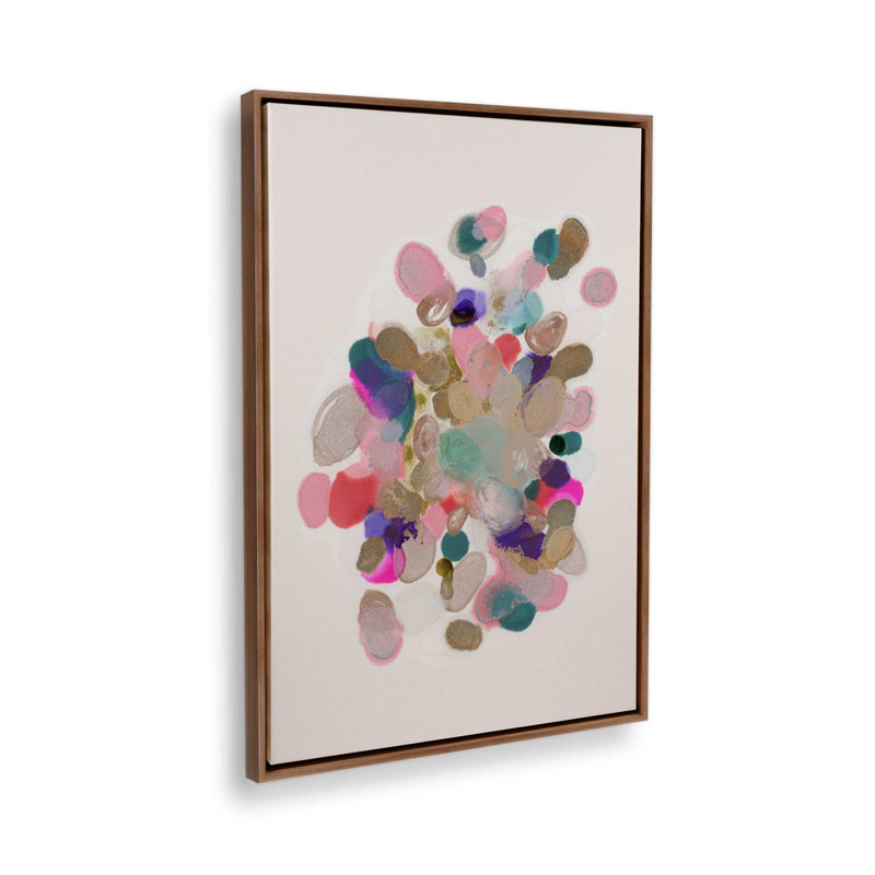 «Heart Glass II» par Casa Cartissi, reproduction d'art sur toile, H 36 po x l 24 po, Brun