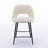 Valdez Boucle Upholstered Stool-381503618-381503619
