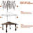 Clarissia 13 Ft. W x 13 Ft. D Steel Pop-up Canopy