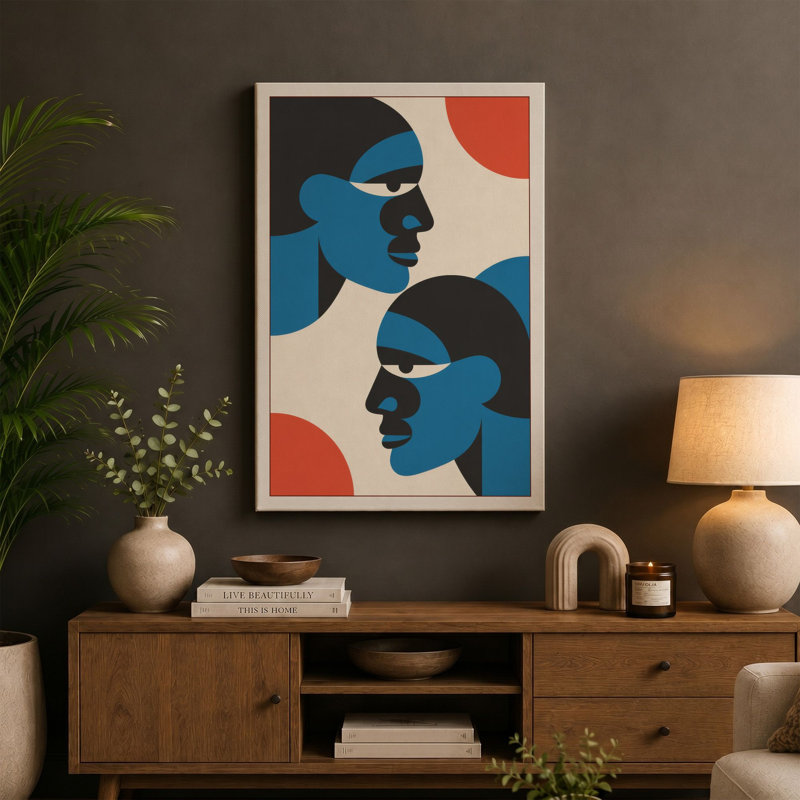 Print, 30x20 - 76.2 x 50.8 cm, Terracotta Border