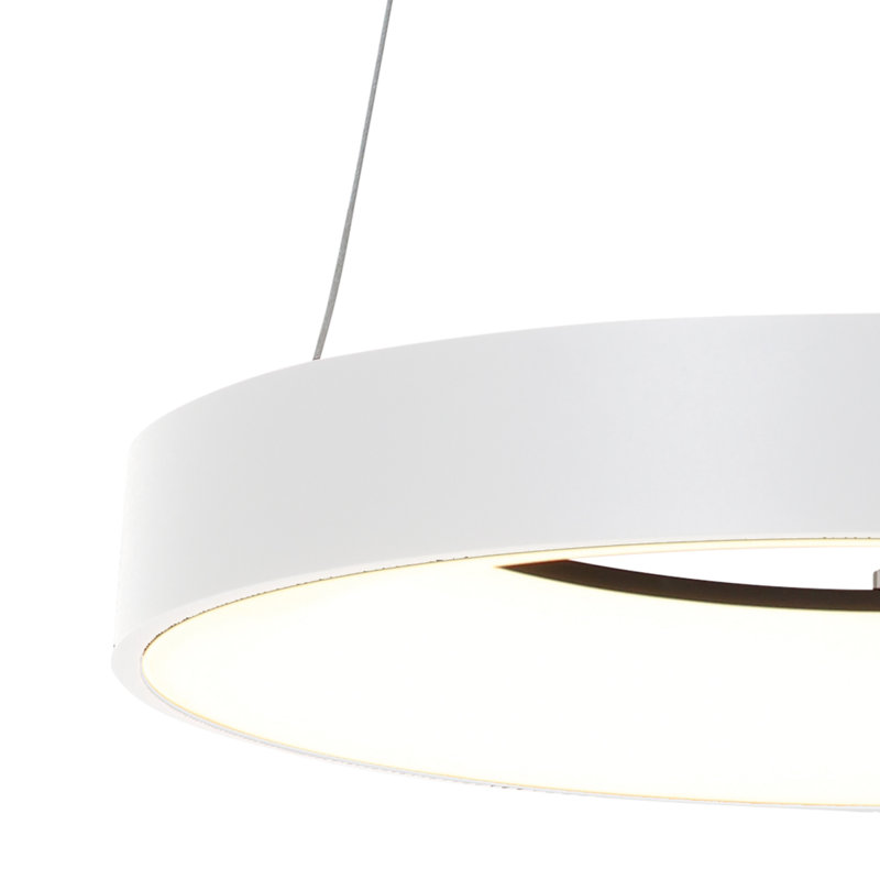 Aroush 1 - Light LED Unique/Statement Pendant, White