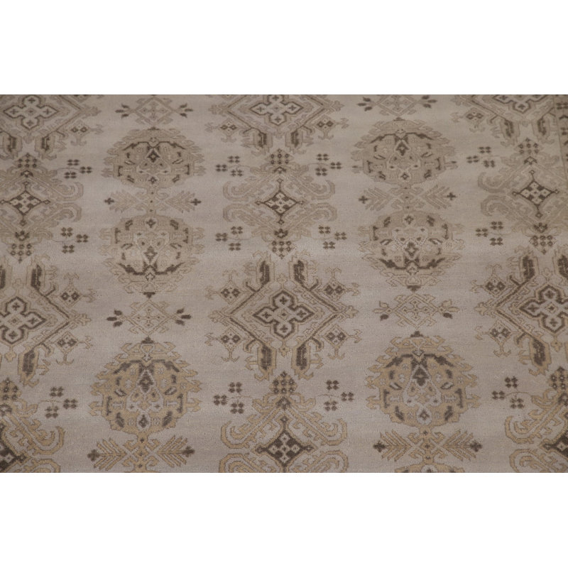 Tapis oriental fait à la main Oushak 9 x 12