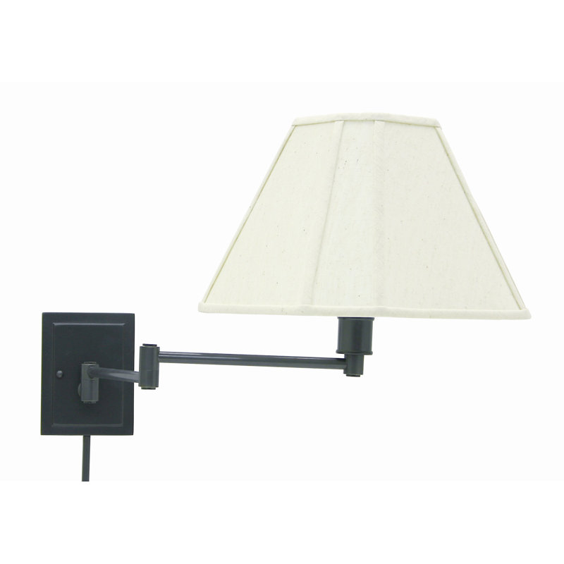Lampe avec bras pivotant Lawanda, Bronze huilé
