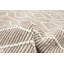 Tapis nouvel âge en laine taupe de conception unique 6 pi 3 po x 8 pi 11 po Iamandi