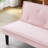 66 - Inch Pink Corduroy, 2 Seat Bed, Comfortable Soft Fabric, Solid Wood And Based Panel, Button Embellishment On Back, Bedroom Seat, Corduroy Pink, Skin Panel Frame, Apartment-196216403