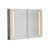 LED Rectangular Cabinet With Mirror