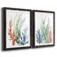 Océan jardin I - ensemble de 2 reproductions d'art-897763948-897763930-838588973