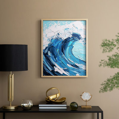 NAUTICAL Series Lxxxviii, reproduction encadrée - bois massif