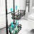 4-Tier Over-The-Door Hanging Shower Caddy With 22 Hooks And Toothbrush Holders - Adjustable, Rustproof Stainless Steel-2087758090