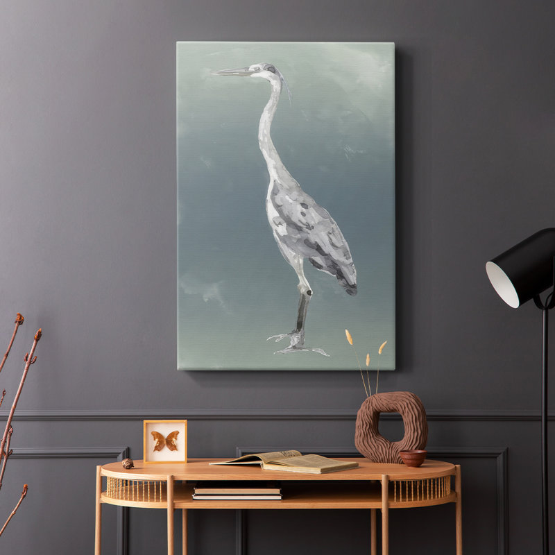 Aigrette sur azur I - galerie Cavas, 48" H x 32" W