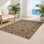 Tapis d'intérieur et d'extérieur gris français