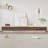 94.53" Wall-Mounted/Floor Standing TV Stand For Tvs Up To 100", Floating Media Console With 2 Drawers And 2 Cabinets