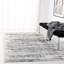 Tapis ivoire / bleu sarcelle Adam-17486232