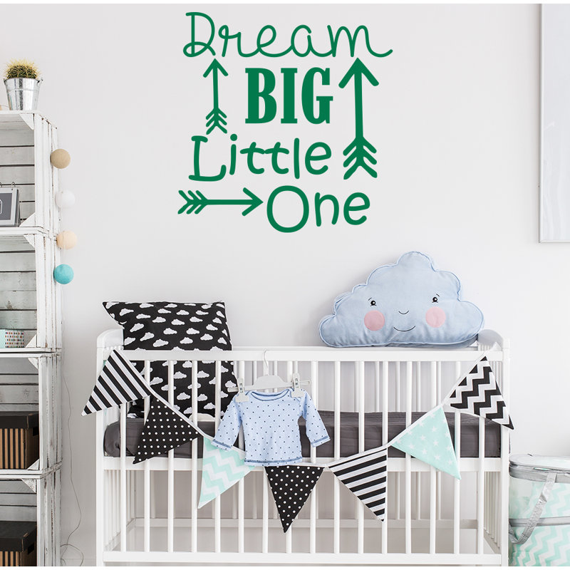 Décalcomanie murale big little rêve Baumeister, Vert