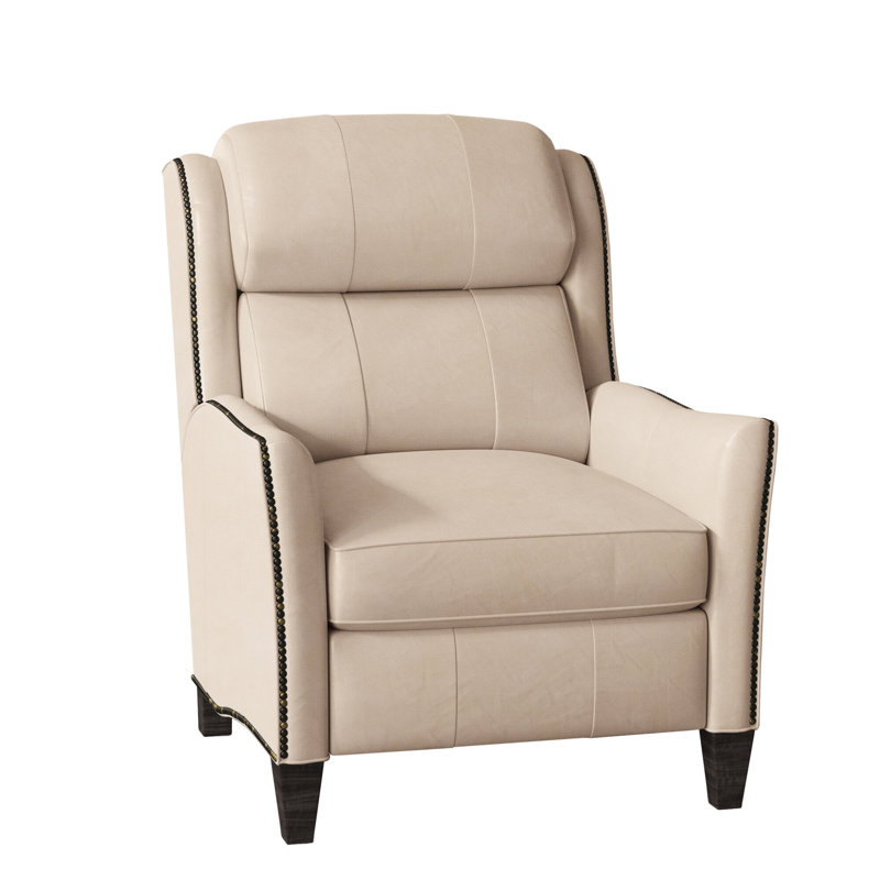 Lancaster Recliner, Outsider Raven Genuine Leather, New Classiques, Power