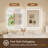Frontlit and Backlit LED Bathroom vantiy Mirror,3 Color Dimmable Light & Anti-fog Tempered Glass mirror-342061847-342061845