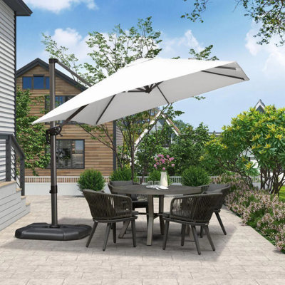 Patio Umbrella Square And Rectangular Cantilever Umbrella