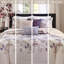 Ensemble de courtepointe floral 6 pièces avec coussins décoratifs-1355648451-1355648508