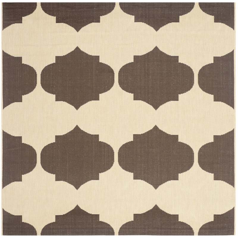 Tapis géométrique Herefordshire Performance, Carré 5 pi 3 po