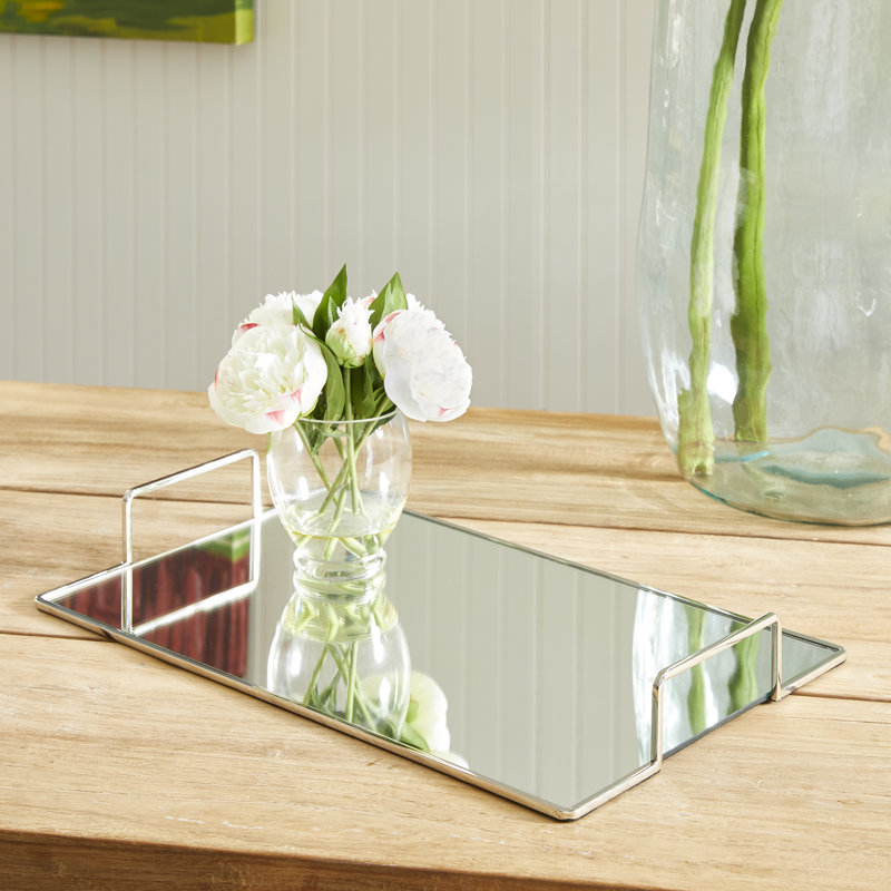 Covina Decorative Tray, 2.5" H x 13.25" D x 21" W