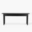 Spindle Console Table - Black