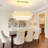 Joyana 10 - Light Iron Dimmable Chandelier