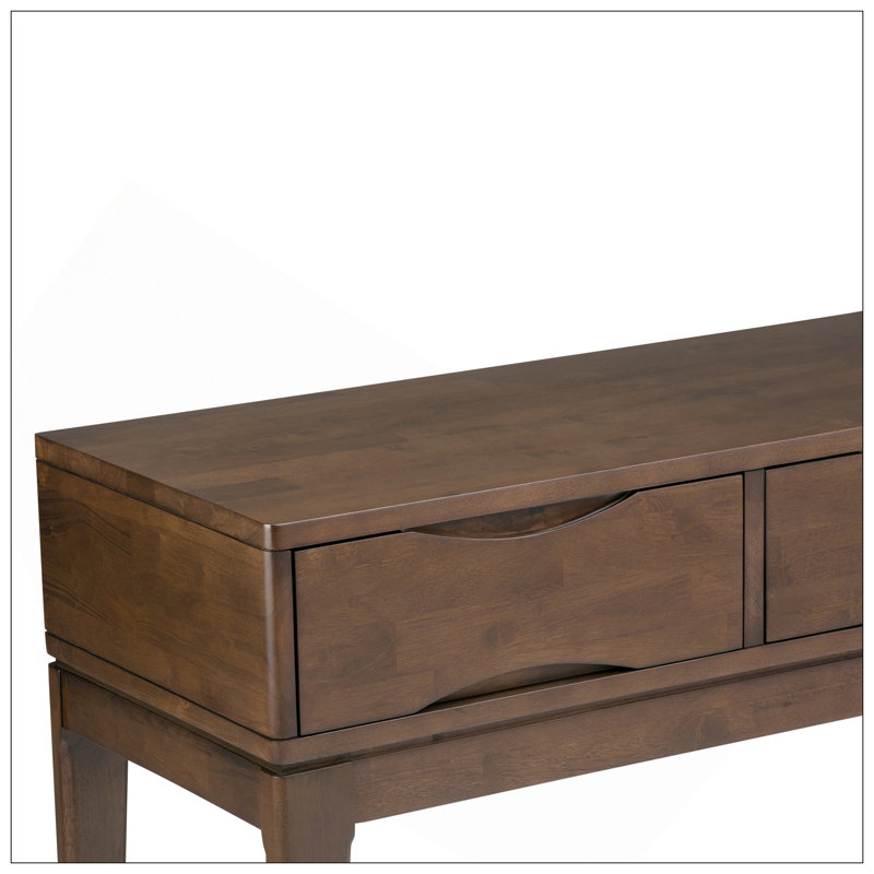 Harper - Console canapé - Noyer brun, Marron foncé