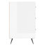 Bursten 40cm W Iron Bedside Table-2000424089