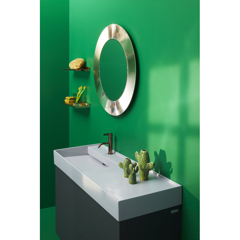 All Saints Flat Wall Mirror, Metallized Copper