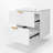 Resh 24.03 " W Wall Mounted Wall Mounted 1 Single Vanity Bathroom Vanity With Ceramic Top