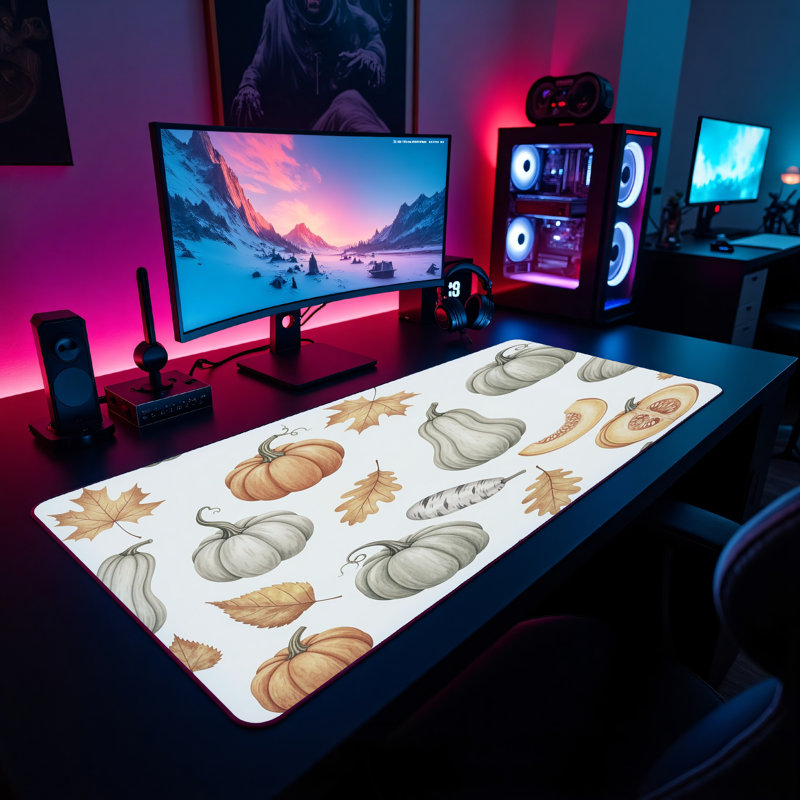 Polyester Desk Pad, 31.5x15.5