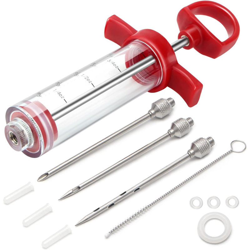 Injecteur antiadhésif en acier inoxydable