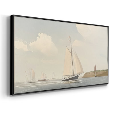 Série nautique-XXX- Toile tendue avec châssis tendue, prête à être accrochée