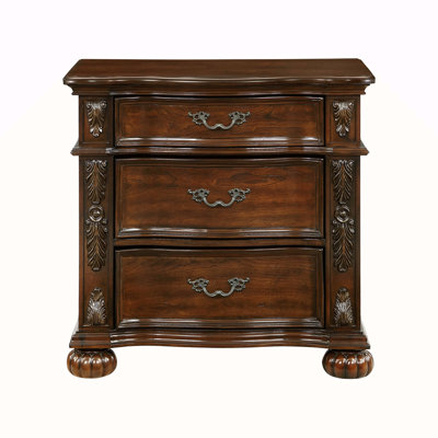 Berny 32'' W Wood Nightstand