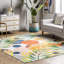 Tapis tropical lavable à la machine Amelia SpinClean-806161319