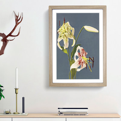 Lilies by Kazumasa Ogawa - Picture Frame Painting Print
