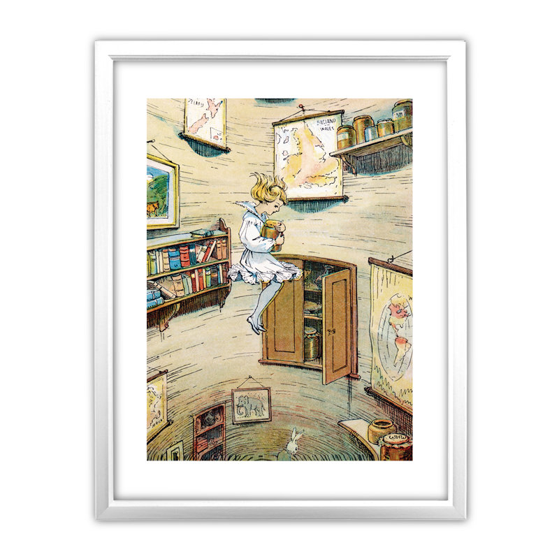 Single Picture Frame Print, White