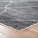 Rowan Geometric Hand-Loomed Black/White Rug