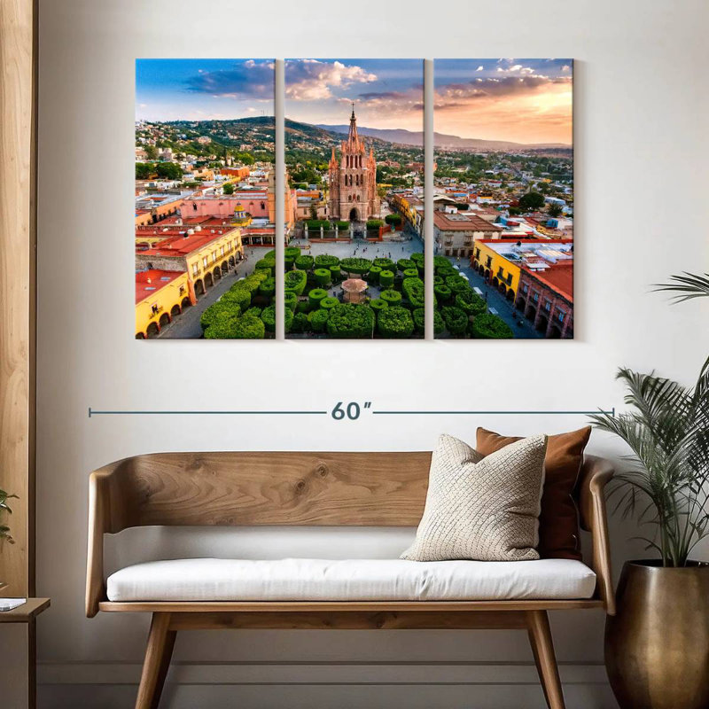 San Miguel De Allende, Mexique, H 32 po x l 50 po