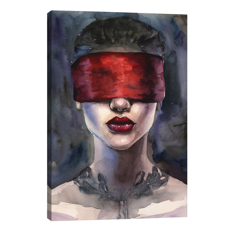 Red by Kira Balan - Wrapped Canvas Art Print, 101.6 cm H x 66.04 cm W x 3.175 cm D