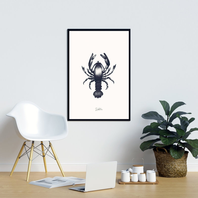 «Blue Lobster», reproduction sur toile