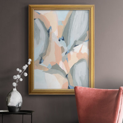 Pastel Cavern I, toile encadrée de qualité supérieure - prête à être accrochée