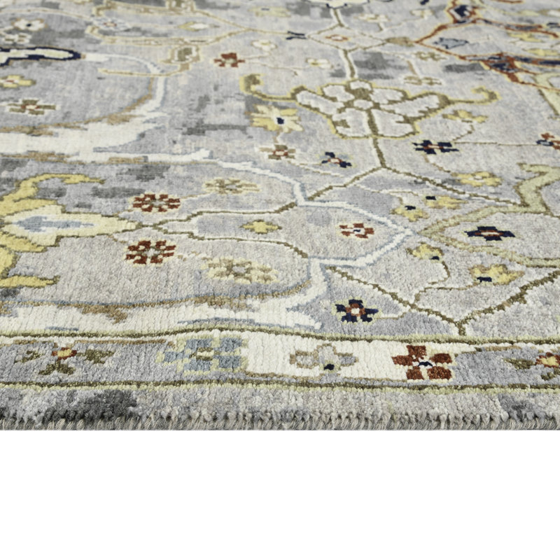 Bristol Wool Floral Area Rug, Rectangle 2' x 3'