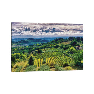 Tuscany 1 Piece Wrapped Canvas Wall Art