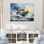 Nautique, aventure nautique - Bateau côtier, art mural