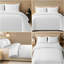 Microfiber Striped Duvet Cover Set-125331297